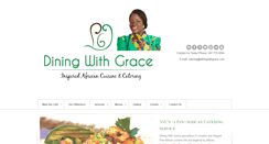 Desktop Screenshot of diningwithgrace.com